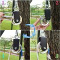 Cable Pulley 90mm Single Block Gym System With 360 Degree Rotation U Mounting Bracket For Equipment Diy Home Projects