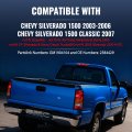Rear Tailgate Molding Cap Cover For Chevy Silverado Gmc Sierra 1500 2500 3500 99-06 Fit Sierra Classic 2007 Not Stepside