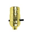 Jandorf Lamp Socket Push Through Single Circuit 250 V Medium 