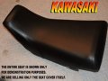 New Replacement Seat Cover Fits Bayou 400 Kawasaki 1993-99 Black Klf400 Klf 4x4 304