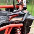 Sautvs Led Taillights Tail Lamps Assembly Rear Lights With Yellow Turn Signal Light For Can-am Maverick X3 Xds Xrs Max Turbo R