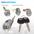 X Autohaux 1 Set Ignition Switch Door Lock Cylinder With Key For Toyota Pickup Hilux Ln80 Ln85 Ln90 Ln105 Ln108 69058-60041