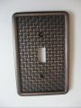 Brainerd Venetian Bronze Single Switch Wall Plate Wp1752t-vbr-u3 