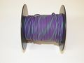 Violet Green Striped 18 Ga Awg Gxl Wire 100 Spool For Automotive Truck Motorcycle Rv General Purpose Copper 94 O D Abrasion 