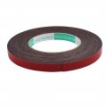 Uxcell 5pcs 12mm X 1mm Double Sided Self Adhesive Shockproof Sponge Foam Tape 10m Length Red