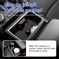 Cup Holder Inserts For 2024 2025 2026 Toyota Tacoma Silicone Center Console And Rear Armrest Coasters Non Slip Anti Dust