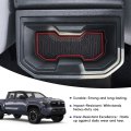 Cup Holder Inserts For 2024 2025 2026 Toyota Tacoma Silicone Center Console And Rear Armrest Coasters Non Slip Anti Dust