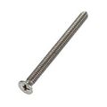 Hillman Stainless Steel Machine Screws No 10 32 X 1 2 Phillips Flat Head Box 100 