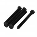 M8x75mm Grade 8 Fully Threaded Hex Head Cap Screw Bolt Fastener 5pcs 