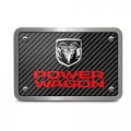 Ipick Image Made For Ram Power Wagon Uv Graphic Carbon Fiber Billet Aluminum 2 Inch Tow Hitch Cover