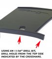 Vms Racing 4pc Four Rear Wing Spoiler Stabilizer Compatible With Subaru Impreza Wrx Sti 04 05 06 07 2 2005 2006 2007 Pack Of 4
