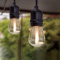 Feit Electric Led String Lights 20ft Commercial Grade And Shatter Resistant With 10 Outdoor Sockets Linkable 15 000-hour