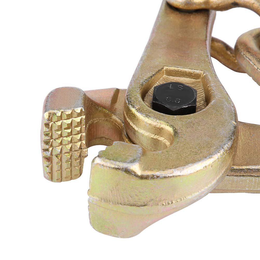 Scissor Clamp 3 Ton Self Tightening Serrated Jaw Pulling Car Body Repair Tool