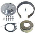 Rear 4 5 Drum Brake Band Pin With 65 Cable For Go Kart 3 Bore 16 Keyway Mini Bike 212cc 196cc 6 5hp Dune Buggies Drift Trike