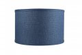 Urbanest Classic Drum Burlap Lampshade 16-inch By 10-inch Denim Blue 