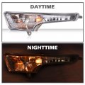 G-plus Turn Signal Lights W Bulbs Driver And Passenger Side Compatible With Nissan Altima Base 2013-2017 Fit S 2013-2018 Sr