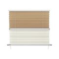 Rv Day Night Pleated Shades Cotton Tan Stitchbond 32 X 24 