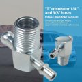 Usonline911 Intake Manifold Vaccuum T Fitting 3 8 Npt Threads To 1 4 Hose Barbs