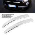 Front Chrome Lower Bumper Moulding Trim Abrasionproof Stylish Protective Set For Car