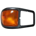 Headlightsdepot Headlight Bezel With Corner Light For 2000-2015 Ford F-650 And F-750 Right Hand Passenger Side 