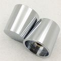 Smt-volar Chromed Left And Right Handle Bar Ends For Kawasaki Ninja 250 500 650r B00rw3nbuo 