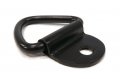 The Rop Shop Pack Of 10 1 4 Black Steel D Ring Bracket Clip Anchor Tie Down Trailer Truck Atv Boat