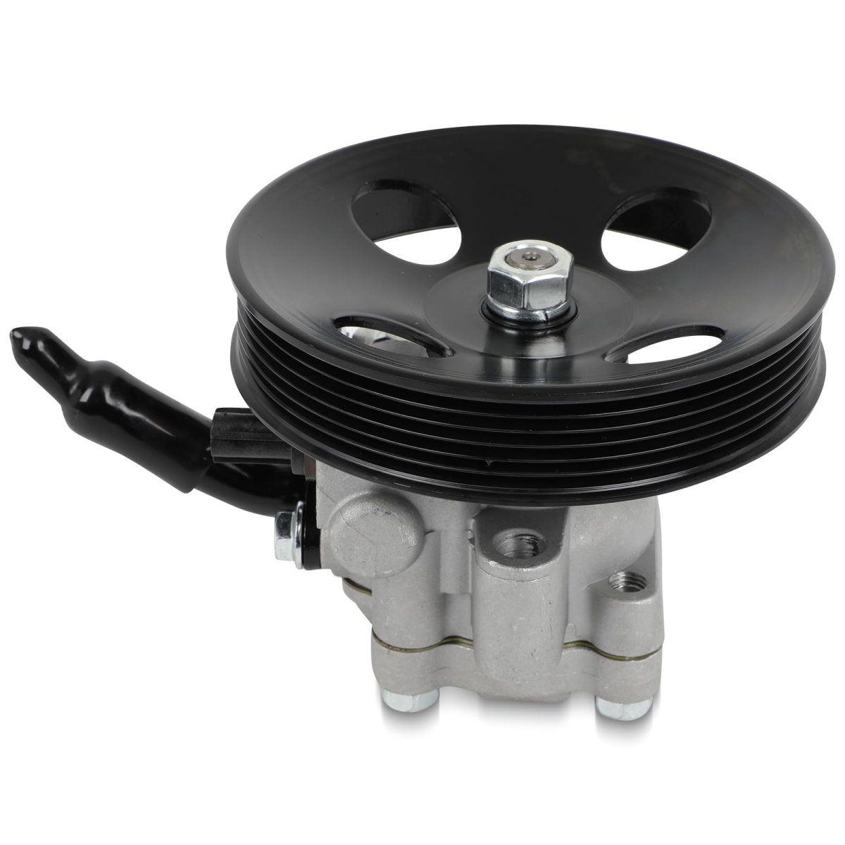 Power Steering Pump For Hyundai Santa Fe 2007 2009 V6 2 7l Fits 571002b300 And 21 5479 Pulley Included
