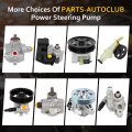 Power Steering Pump For Hyundai Santa Fe 2007 2009 V6 2 7l Fits 571002b300 And 21 5479 Pulley Included