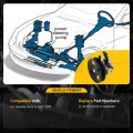 Power Steering Pump For Hyundai Santa Fe 2007 2009 V6 2 7l Fits 571002b300 And 21 5479 Pulley Included