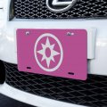 Graphics More Green Lantern Blackest Night Star Sapphire Logo Novelty Metal Vanity Tag License Plate