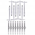 Xtremeamazing T-bar Valve Cover Bolts Hold Down Kit For C-hevy Sbc 283 327 350 Engine Chrome 