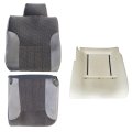 Medium Quartz Gray Driver Side Bottom And Top Back Replacement Seat Covers With Foam Cushion For Dodge Ram 1500 2500 3500 1994 