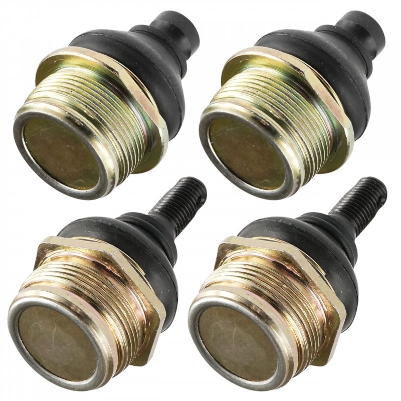 Caltric 4 Upper And Lower Ball Joints For Kawasaki Bayou 400 Klf400 Klf400-b 1996 1997 1998 1999