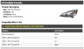 Left Driver Side Headlight Assembly Compatible With 2009-2014 Honda Fit