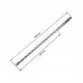 Uxcell Rotary Hammer Drill Bit 15 32-inch 9 4-inch Significant Depth 13 4-inch Long Carbide Tipped Hollow Square Shank