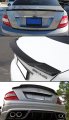 Cuztom Tuning Fits For 2008-2014 Mercedes Benz W204 C250 C300 C63 Carbon Fiber High Kick C74 Style Trunk Spoiler Wing