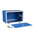 Uxcell Metal Blue Project Junction Box Enclosure Case 180 X 130 110mm 7 09 5 12 4 33inch