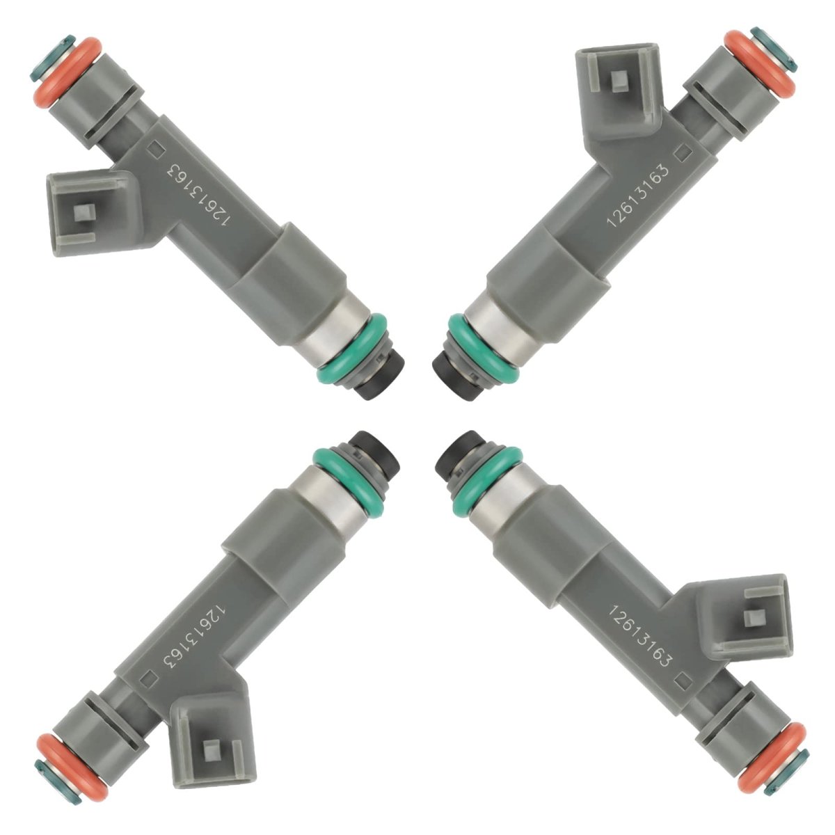 Fuel Injectors For Chevrolet Hhr 2l 2 4l And Malibu Pontiac G6 Fj1064 12613163 Set Of 4 Pieces