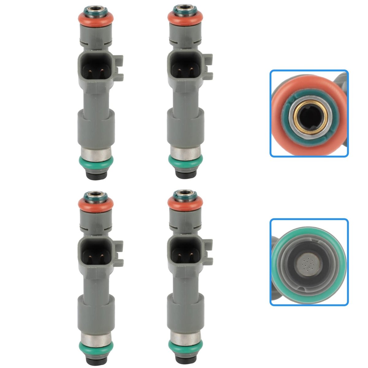 Fuel Injectors For Chevrolet Hhr 2l 2 4l And Malibu Pontiac G6 Fj1064 12613163 Set Of 4 Pieces