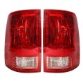 Tail Light Assembly For Ram 1500 2500 3500 2009 2018 Red And Clear Brake Lamps Driver Passenger Side Pair 55277415af 55277414af 