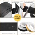 Uxcell 0 2 Inchx164 Ft Foil Self Adhesive Tile Sticker Decoration Gap Sealing Tape Strip Waterproof Self-adhesive Floor Crevice
