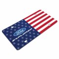 Ipick Image Made For Ford Explorer Logo Usa Flag Graphic Special Aluminum Metal License Plate