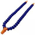 Baomain 1 4 Pt Y Shape Round Nozzle Plastic Flexible Water Oil Coolant Pipe Hose