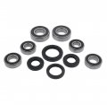 Kawasaki Klf250 250 Bayou Front And Rear Wheel Bearings Seals