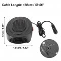 X Autohaux Portable Car Heater 12v 150w High Power In Fast Heating Fan Automobile Windscreen Window Defroster Demister Keeping