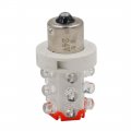 Baomain 24v Red Led Bulb Accessories Of Industrial Signal Indicator Continuous Warning Light Column Alarm Round Tower Pack 5