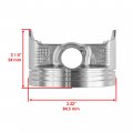 Caltric 2x Cylinder Piston Ring Kit Compatible With Kawasaki Brute Force Kvf750 4x4i Eps 2012 2013 2014