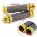 Universal Pair Of 7 8 22mm Rubber Handlebar Hand Grip Bar End For Motorcycle Bike Cafe Racer