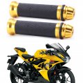Universal Pair Of 7 8 22mm Rubber Handlebar Hand Grip Bar End For Motorcycle Bike Cafe Racer