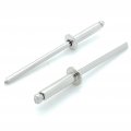 304 Stainless Steel Blind Rivets 1 8 In Diameter X 3 Grip Bcp166 Domed Head Pack Of 100 